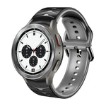 Curved Texture Silicone Watch Band, For Samsung Galaxy Watch 4 44mm, For Samsung Galaxy Watch 4 40mm, For Samsung  Galaxy Watch 4 Classic 42mm