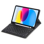 สำหรับ iPad รุ่นที่ 10 10.9'' 2022 เคสบางพิเศษ ถอดแยกได้ พร้อมคีย์บอร์ดแท็บเล็ตบลูทูธไร้สาย พร้อมที่ใส่ดินสอหนัง