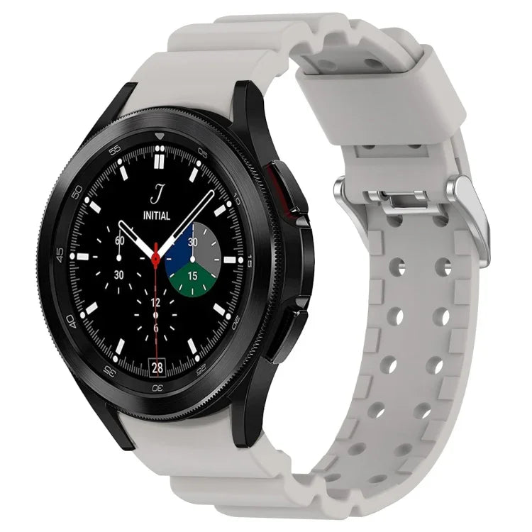 Armor Pure Color Silicone Watch Band, For Samsung Galaxy Watch5 44mm, For Samsung Galaxy Watch5 40mm, For Samsung Galaxy Watch5 Pro 45mm, For Samsung Galaxy Watch4 44mm, For Samsung Galaxy Watch4 40mm, For Samsung  Galaxy Watch4 Classic 42mm           ...