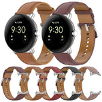 สายหนังปั๊มลายเย็บ สำหรับ Google Pixel Watch 4 / 3 / 2 / 1 41 มม.
