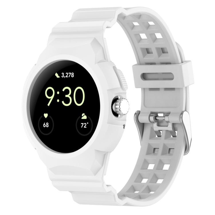 สายซิลิโคนแบบบูรณาการปิดมิดชิด สำหรับ Google Pixel Watch