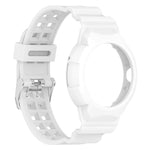 Integrated Fully Enclosed Silicone Watch Band, For Google Pixel Watch