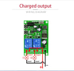 ชุดรีซีฟเวอร์รีเลย์ควบคุมระยะไกล RF ประตูไฟฟ้าสากล DC 12V 24V 48V