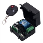 สวิตช์รีโมทคอนโทรลไร้สาย RF 12V 10A 1 ช่องรีเลย์