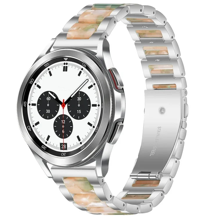 สายโลหะเรซินเม็ด Interbead สำหรับ Galaxy Watch 4 Classic 42 / 46mm
