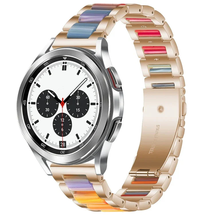สายโลหะเรซินเม็ด Interbead สำหรับ Galaxy Watch 4 Classic 42 / 46mm
