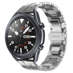 สายรัดนาฬิกาโลหะสแตนเลสสตีล Armor สำหรับ Samsung Galaxy watch3 45mm, สำหรับ Samsung Galaxy watch 46mm, สำหรับ Samsung Gear S3 Classic, สำหรับ Samsung Gear S3 Frontier