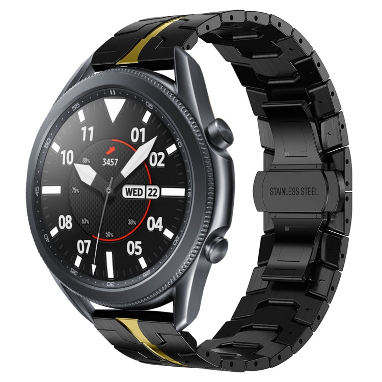 สายรัดนาฬิกาโลหะสแตนเลสสตีล Armor สำหรับ Samsung Galaxy watch3 45mm, สำหรับ Samsung Galaxy watch 46mm, สำหรับ Samsung Gear S3 Classic, สำหรับ Samsung Gear S3 Frontier