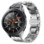 สายรัดนาฬิกาโลหะสแตนเลสสตีล Armor สำหรับ Samsung Galaxy watch3 45mm, สำหรับ Samsung Galaxy watch 46mm, สำหรับ Samsung Gear S3 Classic, สำหรับ Samsung Gear S3 Frontier
