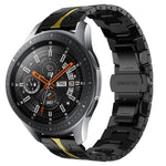 สายรัดนาฬิกาโลหะสแตนเลสสตีล Armor สำหรับ Samsung Galaxy watch3 45mm, สำหรับ Samsung Galaxy watch 46mm, สำหรับ Samsung Gear S3 Classic, สำหรับ Samsung Gear S3 Frontier