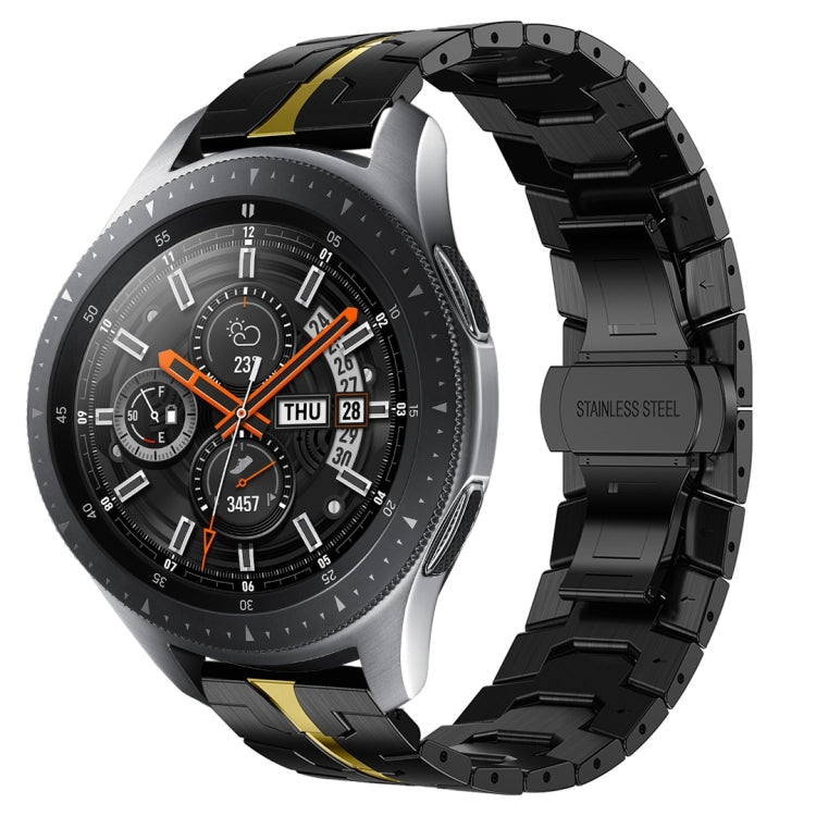 สายรัดนาฬิกาโลหะสแตนเลสสตีล Armor สำหรับ Samsung Galaxy watch3 45mm, สำหรับ Samsung Galaxy watch 46mm, สำหรับ Samsung Gear S3 Classic, สำหรับ Samsung Gear S3 Frontier