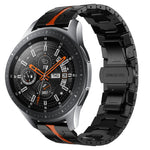 สายรัดนาฬิกาโลหะสแตนเลสสตีล Armor สำหรับ Samsung Galaxy watch3 45mm, สำหรับ Samsung Galaxy watch 46mm, สำหรับ Samsung Gear S3 Classic, สำหรับ Samsung Gear S3 Frontier