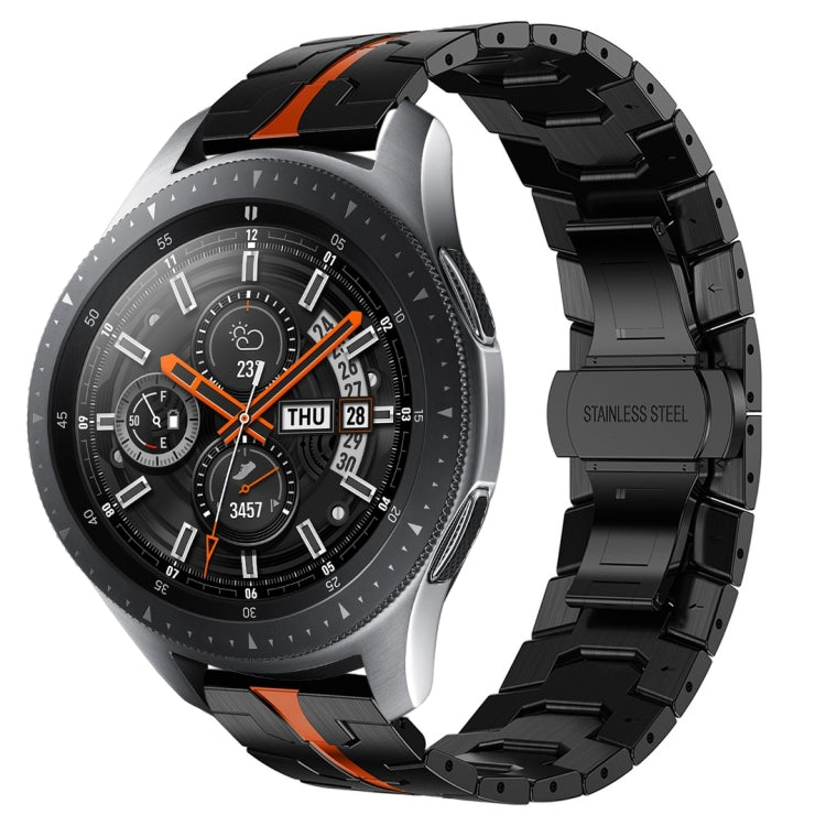 สายรัดนาฬิกาโลหะสแตนเลสสตีล Armor สำหรับ Samsung Galaxy watch3 45mm, สำหรับ Samsung Galaxy watch 46mm, สำหรับ Samsung Gear S3 Classic, สำหรับ Samsung Gear S3 Frontier