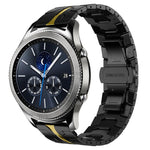 สายรัดนาฬิกาโลหะสแตนเลสสตีล Armor สำหรับ Samsung Galaxy watch3 45mm, สำหรับ Samsung Galaxy watch 46mm, สำหรับ Samsung Gear S3 Classic, สำหรับ Samsung Gear S3 Frontier
