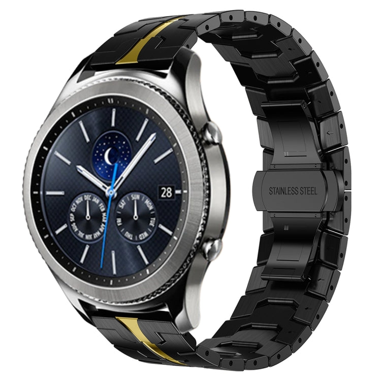 สายรัดนาฬิกาโลหะสแตนเลสสตีล Armor สำหรับ Samsung Galaxy watch3 45mm, สำหรับ Samsung Galaxy watch 46mm, สำหรับ Samsung Gear S3 Classic, สำหรับ Samsung Gear S3 Frontier