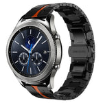 สายรัดนาฬิกาโลหะสแตนเลสสตีล Armor สำหรับ Samsung Galaxy watch3 45mm, สำหรับ Samsung Galaxy watch 46mm, สำหรับ Samsung Gear S3 Classic, สำหรับ Samsung Gear S3 Frontier