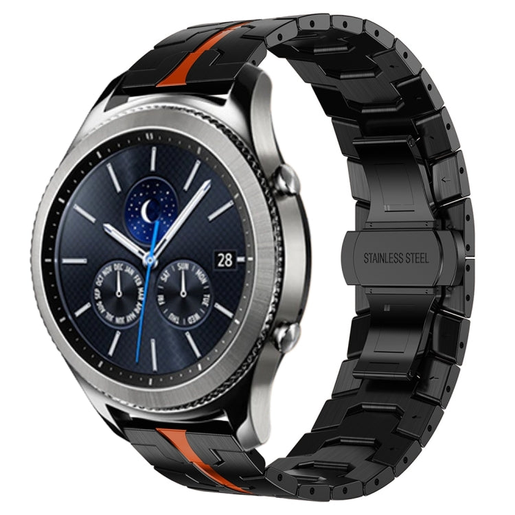 สายรัดนาฬิกาโลหะสแตนเลสสตีล Armor สำหรับ Samsung Galaxy watch3 45mm, สำหรับ Samsung Galaxy watch 46mm, สำหรับ Samsung Gear S3 Classic, สำหรับ Samsung Gear S3 Frontier