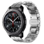 สายรัดนาฬิกาโลหะสแตนเลสสตีล Armor สำหรับ Samsung Galaxy watch3 45mm, สำหรับ Samsung Galaxy watch 46mm, สำหรับ Samsung Gear S3 Classic, สำหรับ Samsung Gear S3 Frontier