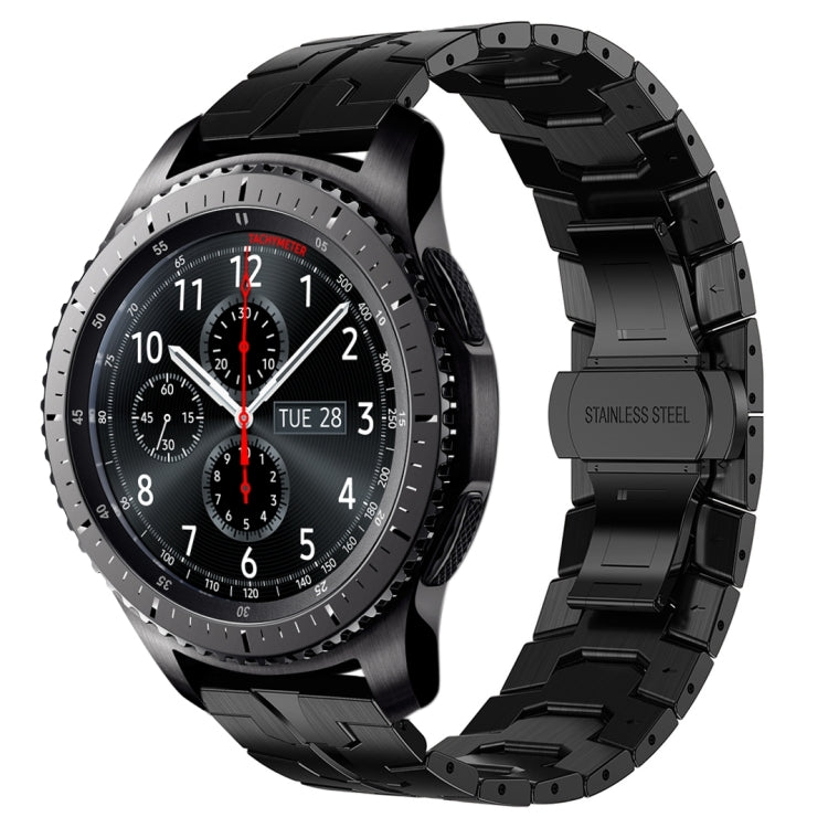 สายรัดนาฬิกาโลหะสแตนเลสสตีล Armor สำหรับ Samsung Galaxy watch3 45mm, สำหรับ Samsung Galaxy watch 46mm, สำหรับ Samsung Gear S3 Classic, สำหรับ Samsung Gear S3 Frontier
