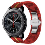 สายรัดนาฬิกาโลหะสแตนเลสสตีล Armor สำหรับ Samsung Galaxy watch3 45mm, สำหรับ Samsung Galaxy watch 46mm, สำหรับ Samsung Gear S3 Classic, สำหรับ Samsung Gear S3 Frontier