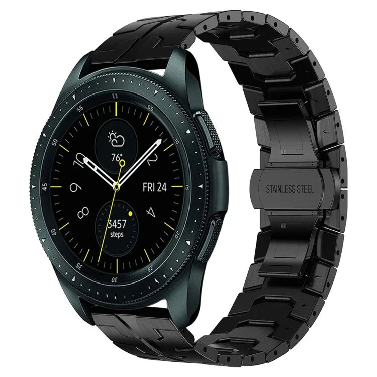สายโลหะสแตนเลสสตีล Armor สำหรับ Samsung Galaxy watch 42mm, สำหรับ Samsung Galaxy Watch3 41mm, สำหรับ Samsung Galaxy Gear Sport, สำหรับ Samsung Galaxy Watch Active, สำหรับ Samsung Galaxy Watch5 / Watch5 Pro, สำหรับ Samsung Galaxy Watch4 / Watch4 Classic