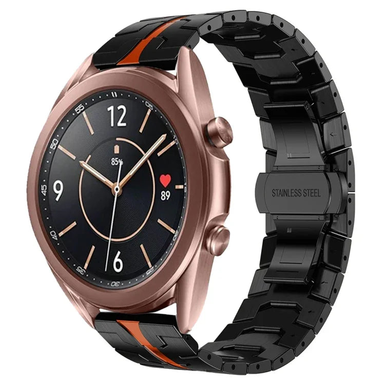 สายโลหะสแตนเลสสตีล Armor สำหรับ Samsung Galaxy watch 42mm, สำหรับ Samsung Galaxy Watch3 41mm, สำหรับ Samsung Galaxy Gear Sport, สำหรับ Samsung Galaxy Watch Active, สำหรับ Samsung Galaxy Watch5 / Watch5 Pro, สำหรับ Samsung Galaxy Watch4 / Watch4 Classic