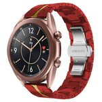สายโลหะสแตนเลสสตีล Armor สำหรับ Samsung Galaxy watch 42mm, สำหรับ Samsung Galaxy Watch3 41mm, สำหรับ Samsung Galaxy Gear Sport, สำหรับ Samsung Galaxy Watch Active, สำหรับ Samsung Galaxy Watch5 / Watch5 Pro, สำหรับ Samsung Galaxy Watch4 / Watch4 Classic