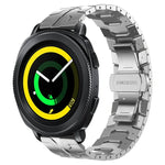 สายโลหะสแตนเลสสตีล Armor สำหรับ Samsung Galaxy watch 42mm, สำหรับ Samsung Galaxy Watch3 41mm, สำหรับ Samsung Galaxy Gear Sport, สำหรับ Samsung Galaxy Watch Active, สำหรับ Samsung Galaxy Watch5 / Watch5 Pro, สำหรับ Samsung Galaxy Watch4 / Watch4 Classic