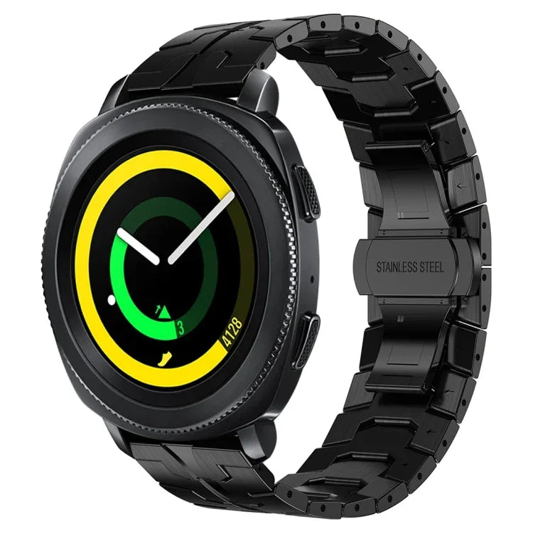 สายโลหะสแตนเลสสตีล Armor สำหรับ Samsung Galaxy watch 42mm, สำหรับ Samsung Galaxy Watch3 41mm, สำหรับ Samsung Galaxy Gear Sport, สำหรับ Samsung Galaxy Watch Active, สำหรับ Samsung Galaxy Watch5 / Watch5 Pro, สำหรับ Samsung Galaxy Watch4 / Watch4 Classic