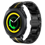 สายโลหะสแตนเลสสตีล Armor สำหรับ Samsung Galaxy watch 42mm, สำหรับ Samsung Galaxy Watch3 41mm, สำหรับ Samsung Galaxy Gear Sport, สำหรับ Samsung Galaxy Watch Active, สำหรับ Samsung Galaxy Watch5 / Watch5 Pro, สำหรับ Samsung Galaxy Watch4 / Watch4 Classic