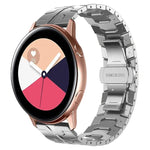 สายโลหะสแตนเลสสตีล Armor สำหรับ Samsung Galaxy watch 42mm, สำหรับ Samsung Galaxy Watch3 41mm, สำหรับ Samsung Galaxy Gear Sport, สำหรับ Samsung Galaxy Watch Active, สำหรับ Samsung Galaxy Watch5 / Watch5 Pro, สำหรับ Samsung Galaxy Watch4 / Watch4 Classic