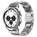 สายโลหะสแตนเลสสตีล Armor สำหรับ Samsung Galaxy watch 42mm, สำหรับ Samsung Galaxy Watch3 41mm, สำหรับ Samsung Galaxy Gear Sport, สำหรับ Samsung Galaxy Watch Active, สำหรับ Samsung Galaxy Watch5 / Watch5 Pro, สำหรับ Samsung Galaxy Watch4 / Watch4 Classic