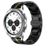 สายโลหะสแตนเลสสตีล Armor สำหรับ Samsung Galaxy watch 42mm, สำหรับ Samsung Galaxy Watch3 41mm, สำหรับ Samsung Galaxy Gear Sport, สำหรับ Samsung Galaxy Watch Active, สำหรับ Samsung Galaxy Watch5 / Watch5 Pro, สำหรับ Samsung Galaxy Watch4 / Watch4 Classic