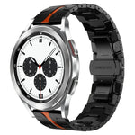 สายโลหะสแตนเลสสตีล Armor สำหรับ Samsung Galaxy watch 42mm, สำหรับ Samsung Galaxy Watch3 41mm, สำหรับ Samsung Galaxy Gear Sport, สำหรับ Samsung Galaxy Watch Active, สำหรับ Samsung Galaxy Watch5 / Watch5 Pro, สำหรับ Samsung Galaxy Watch4 / Watch4 Classic