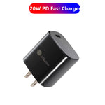 ที่ชาร์จเร็วพอร์ตเดียว PD11 Mini PD3.0 USB-C / Type-C 20W สำหรับ iPhone / iPad พร้อมปลั๊ก US