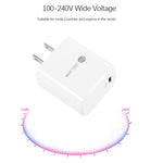 ที่ชาร์จเร็วพอร์ตเดียว PD11 Mini PD3.0 USB-C / Type-C 20W สำหรับ iPhone / iPad พร้อมปลั๊ก US