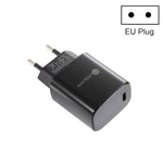 ที่ชาร์จเร็วพอร์ตเดียว PD11 Mini PD3.0 USB-C / Type-C 20W สำหรับ iPhone / iPad พร้อมปลั๊ก EU