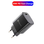 ที่ชาร์จเร็วพอร์ตเดียว PD11 Mini PD3.0 USB-C / Type-C 20W สำหรับ iPhone / iPad พร้อมปลั๊ก EU