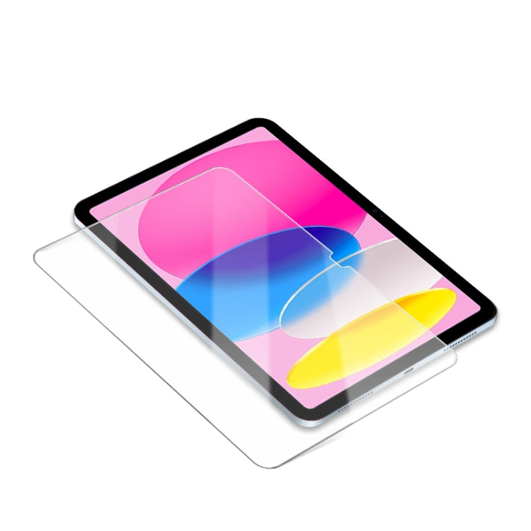 ฟิล์มกระจกนิรภัยกันระเบิด mocolo 0.33 มม. 9H 2.5D สำหรับ iPad รุ่นที่ 10 ขนาด 10.9 ปี 2022