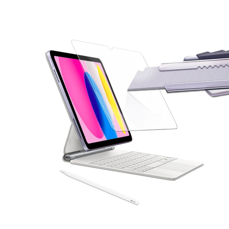 ฟิล์มกระจกนิรภัยกันระเบิด mocolo 0.33 มม. 9H 2.5D สำหรับ iPad รุ่นที่ 10 ขนาด 10.9 ปี 2022