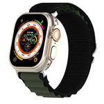 สายรัดนาฬิกาไนลอนสองสี สำหรับ Apple Watch Ultra 49มม., สำหรับ Apple Watch Series 8&7 45มม./SE 2&6&SE&5&4 44มม., สำหรับ Apple Watch Series 8&7 41มม./SE 2&6&SE&5&4 40มม.