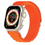 สายรัดนาฬิกาไนลอนสองสี สำหรับ Apple Watch Ultra 49มม., สำหรับ Apple Watch Series 8&7 45มม./SE 2&6&SE&5&4 44มม., สำหรับ Apple Watch Series 8&7 41มม./SE 2&6&SE&5&4 40มม.
