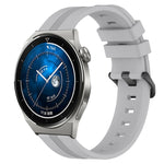 22mm Concave Striped Slicone Watch Band, For Huawei Watch GT3 Pro 46mm, For Huawei Watch Buds, For Huawei Watch 3 Pro New, For Huawei Watch GT3 46mm