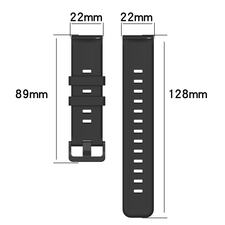 22mm Concave Striped Slicone Watch Band, For Huawei Watch GT3 Pro 46mm, For Huawei Watch Buds, For Huawei Watch 3 Pro New, For Huawei Watch GT3 46mm