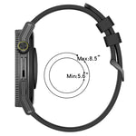 22mm Concave Striped Slicone Watch Band, For Huawei Watch GT3 Pro 46mm, For Huawei Watch Buds, For Huawei Watch 3 Pro New, For Huawei Watch GT3 46mm
