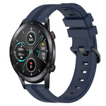 22mm Concave Striped Slicone Watch Band, For Honor Magic Watch 2 46mm, For Honor Watch Dream, For Huawei Watch GT3 SE