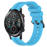 22mm Concave Striped Slicone Watch Band, For Honor Magic Watch 2 46mm, For Honor Watch Dream, For Huawei Watch GT3 SE