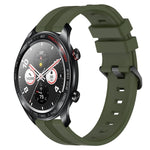 22mm Concave Striped Slicone Watch Band, For Honor Magic Watch 2 46mm, For Honor Watch Dream, For Huawei Watch GT3 SE