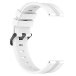 20mm Concave Striped Slicone Watch Band, For Amazfit GTS 4, For Amazfit GTS 3, For Amazfit GTS 2E, For Amazfit GTS 2 Mini