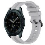 20mm Concave Striped Slicone Watch Band, For Samsung Galaxy Watch Active 2 40mm, For Samsung Galaxy Watch Active 2 44mm, For Samsung Galaxy Watch 42mm, For Samsung Galaxy Watch 6 44mm